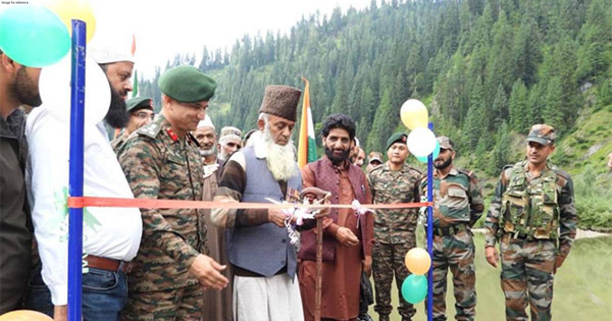 J&K: Army dedicates 115-feet long bridge to locals of last village on LoC